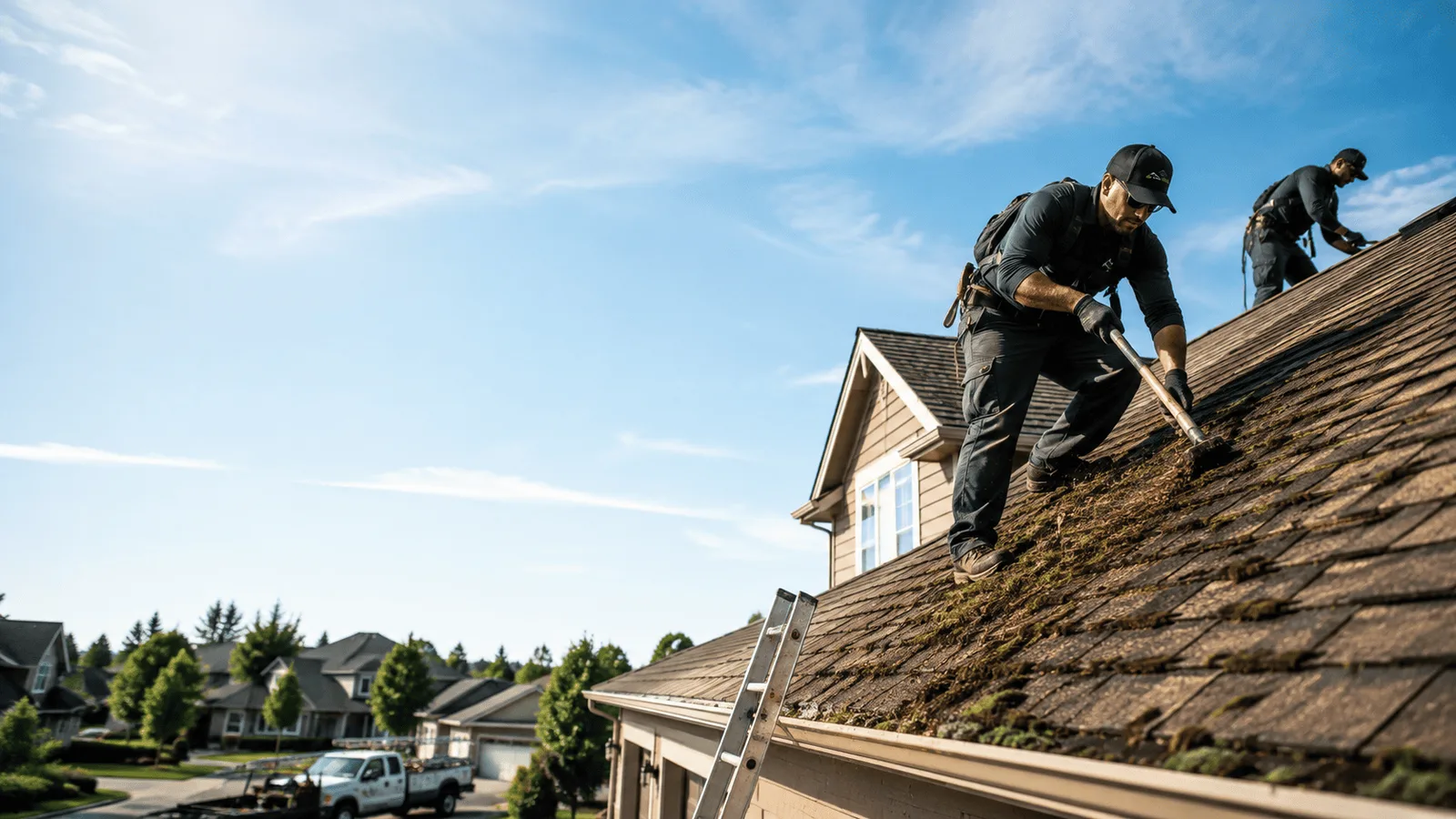 Roof Moss Removal in Osco, IL near me